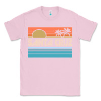 Bubblegum Pink santa c.r.u.z cali sunset 70s 80s surfer summer sun Classic Tee - artisFamous