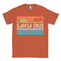 Copper santa c.r.u.z cali sunset 70s 80s surfer summer sun Classic Tee - artisFamous