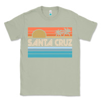Matcha santa c.r.u.z cali sunset 70s 80s surfer summer sun Classic Tee - artisFamous