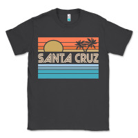 Smoke santa c.r.u.z cali sunset 70s 80s surfer summer sun Classic Tee - artisFamous
