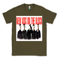 Army Green NEWS KIDS ON THE BLOCK Classic Tee - artisFamous