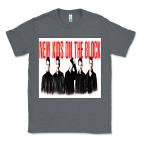 Charcoal Heather NEWS KIDS ON THE BLOCK Classic Tee - artisFamous