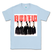Dusty Blue NEWS KIDS ON THE BLOCK Classic Tee - artisFamous