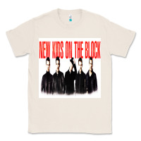 Natural NEWS KIDS ON THE BLOCK Classic Tee - artisFamous