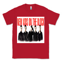 Red NEWS KIDS ON THE BLOCK Classic Tee - artisFamous