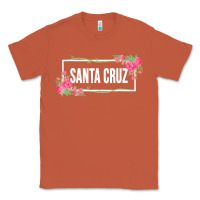 Copper santa c.r.u.z cali  floral hibiscus flower Classic Tee - artisFamous