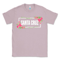 Lilac santa c.r.u.z cali  floral hibiscus flower Classic Tee - artisFamous