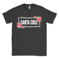 Smoke santa c.r.u.z cali  floral hibiscus flower Classic Tee - artisFamous