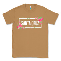 Toasted Coconut santa c.r.u.z cali  floral hibiscus flower Classic Tee - artisFamous