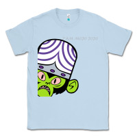 Dusty Blue i am mojo jojo Classic Tee - artisFamous