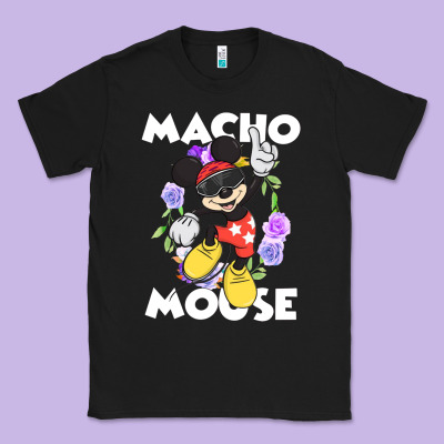 Macho Mouse Classic Tee Designed By Artisfamous