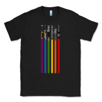 Black rainbow lightsaber Classic Tee - artisFamous