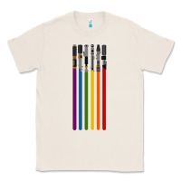 Natural rainbow lightsaber Classic Tee - artisFamous
