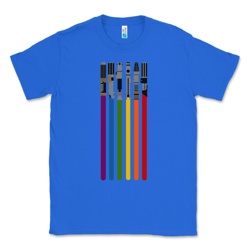Rainbow Lightsaber Classic Tee by artisFamous | Teevron