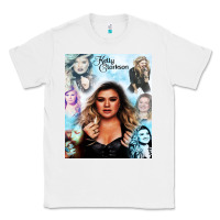 White kelly clarkson Classic Tee - artisFamous