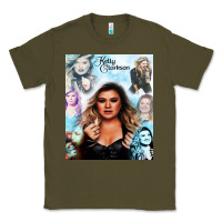 Army Green kelly clarkson Classic Tee - artisFamous