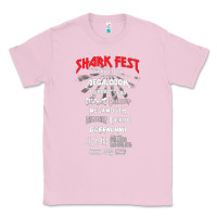 Bubblegum Pink shark fest Classic Tee - artisFamous