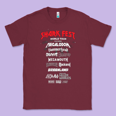 Shark Fest Classic Tee Designed By Artisfamous