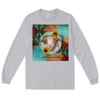 Moon Dust western merino Long Sleeve Tee - BarkalooDesign