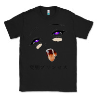 Black ahegao face girl Classic Tee - artisFamous