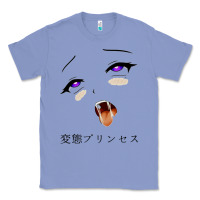 Colony Blue ahegao face girl Classic Tee - artisFamous