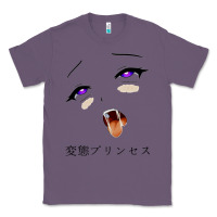 Lavender ahegao face girl Classic Tee - artisFamous