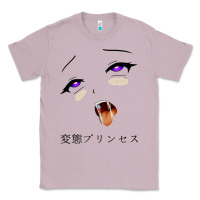 Lilac ahegao face girl Classic Tee - artisFamous