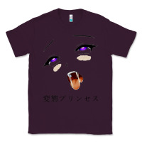 Plum ahegao face girl Classic Tee - artisFamous