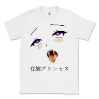 White ahegao face girl Classic Tee - artisFamous