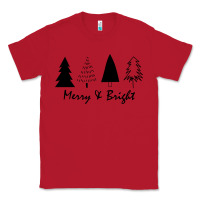 Red merry and bright Classic Tee - artisFamous