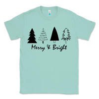 Seafoam merry and bright Classic Tee - artisFamous