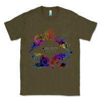 Army Green Best Owl City Classic Tee - artisFamous