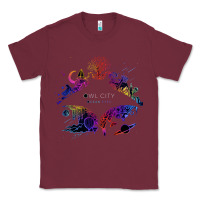 Burgundy Best Owl City Classic Tee - artisFamous