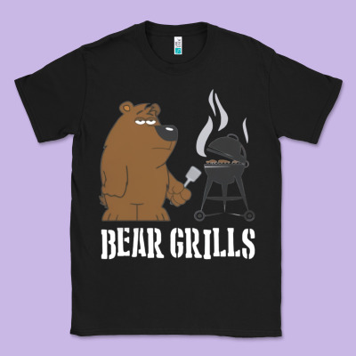 Bear Grills Grylls Classic Tee Designed By Artisfamous