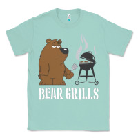 Seafoam Bear Grills Grylls Classic Tee - artisFamous