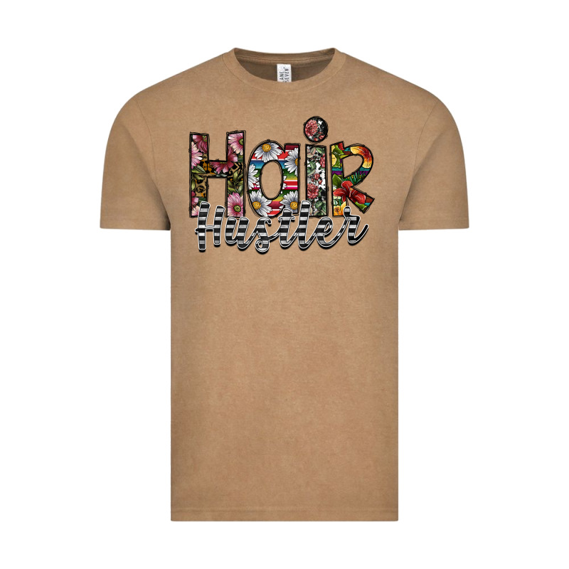 Hair Hustler Vintage Tee by SublimationCraftShop | Teevron