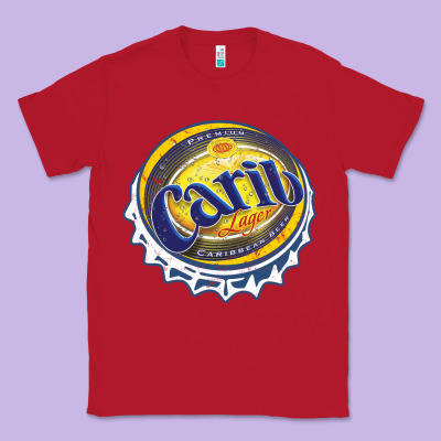 Carib Beer Classic Tee Designed By Artisfamous