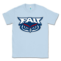 Dusty Blue florida atlantic owls Classic Tee - artisFamous