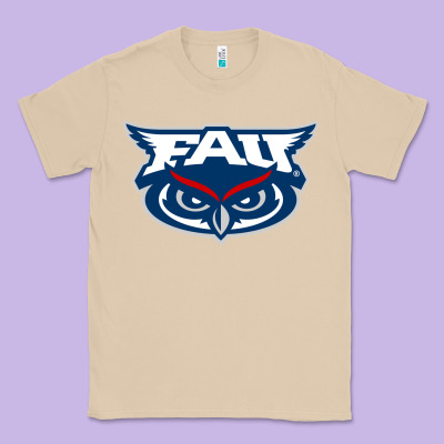 Florida Atlantic Owls Classic Tee Designed By Artisfamous