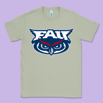 Florida Atlantic Owls Classic Tee Designed By Artisfamous