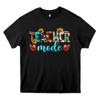 Black teacher mode Heavy Core Tee - BundleAndBundleShop