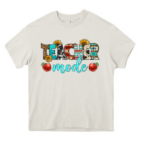 Cream teacher mode Heavy Core Tee - BundleAndBundleShop