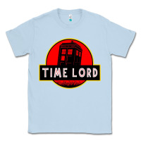 Dusty Blue dr who park time lord Classic Tee - artisFamous