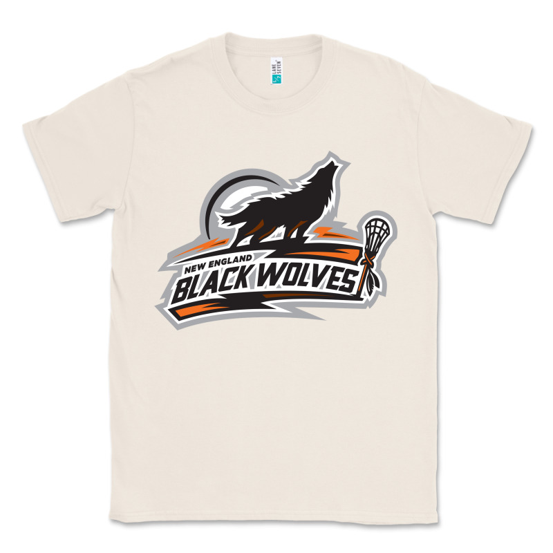 New England Black Wolves Classic Tee by artisFamous | Teevron
