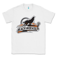 White new england black wolves Classic Tee - artisFamous