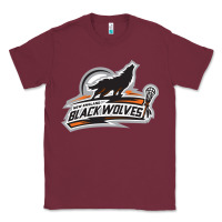 Burgundy new england black wolves Classic Tee - artisFamous