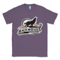 Lavender new england black wolves Classic Tee - artisFamous