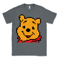 Charcoal Heather pooh Classic Tee - artisFamous