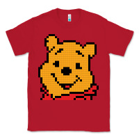Red pooh Classic Tee - artisFamous