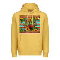 Antique Gold texas Premium Hoodie - AdoDesignShop